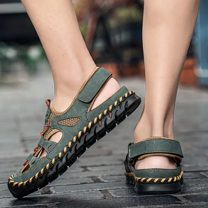 Orthopedic Men's Sports Sandals Closed Toe Water Shoes
