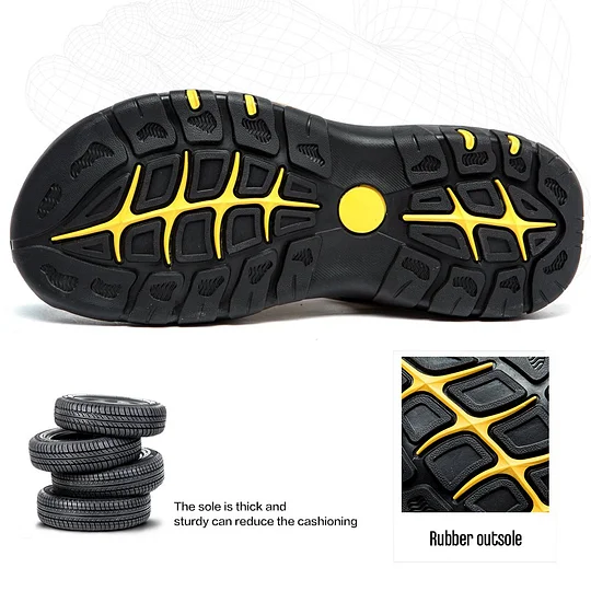 Orthopedic Sandals – Non-Slip, Breathable, Soft Sole, Outdoor Beach Shoes