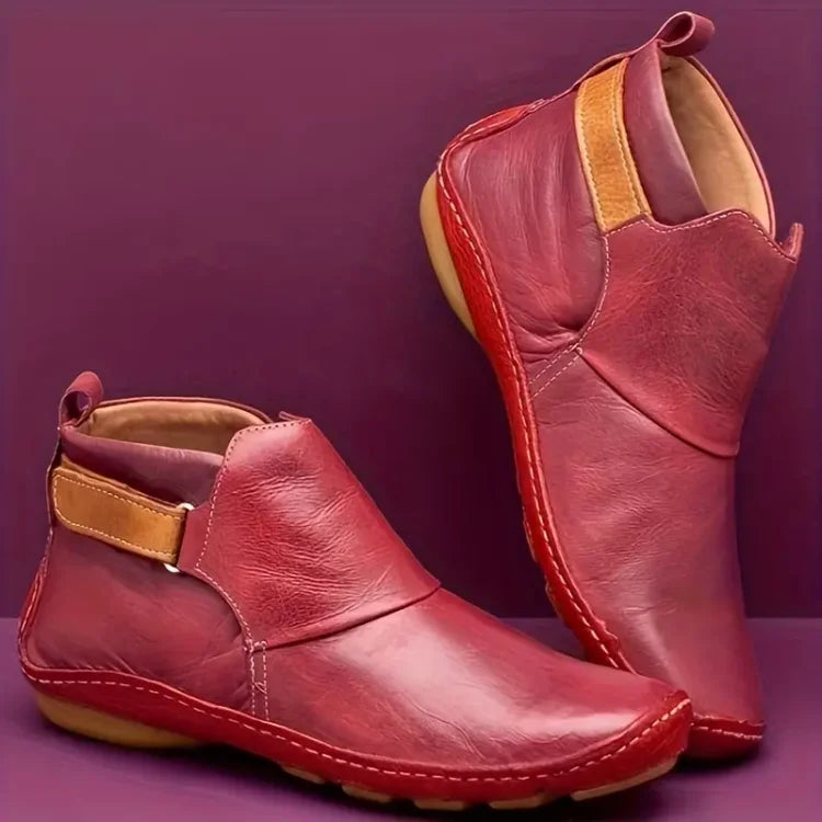 Schicke Damen Ganzjahres Plateaustiefel