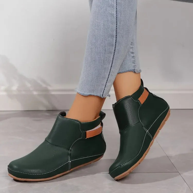 Schicke Damen Ganzjahres Plateaustiefel