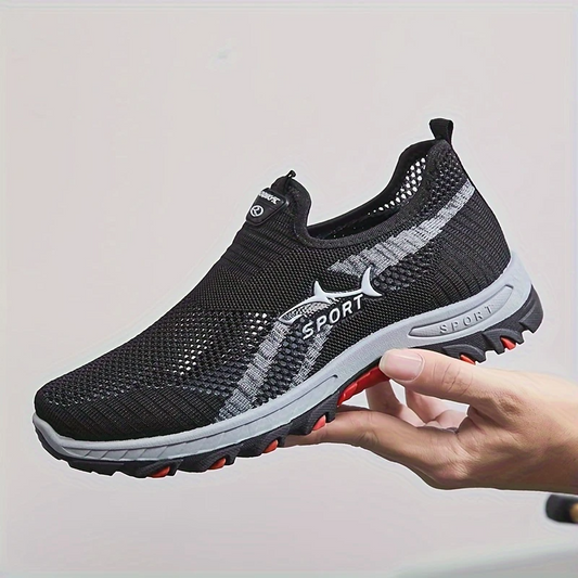 Men's Slip-on Orthopedic Shoes,  Breathable Mesh Comfort Sneakers