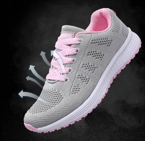 Orthopädischer Korrektor für Damen, leichte, atmungsaktive Laufschuhe 