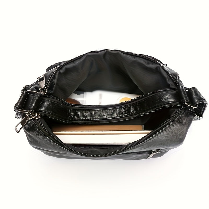 🔥On This Week Sale - 49% OFF🔥Soft Leather Multi-Pocket Vintage Crossbody Bag