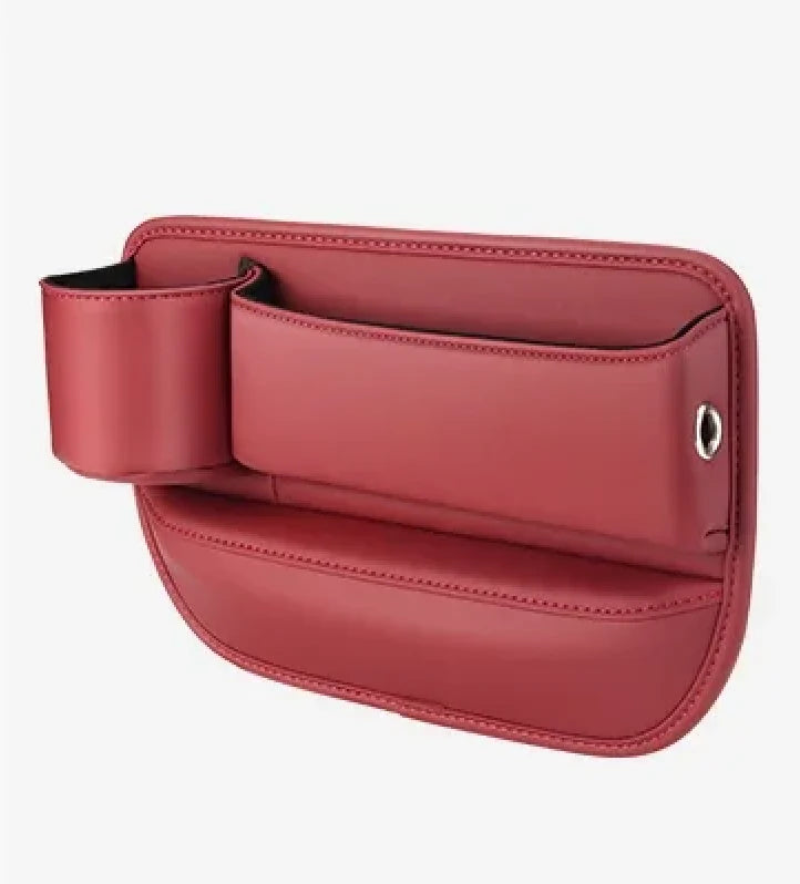 🔥HOT SALE 45% OFF 💖Car Leather Cup Holder Gap Filler Organizer Bag [Universal Fitment]