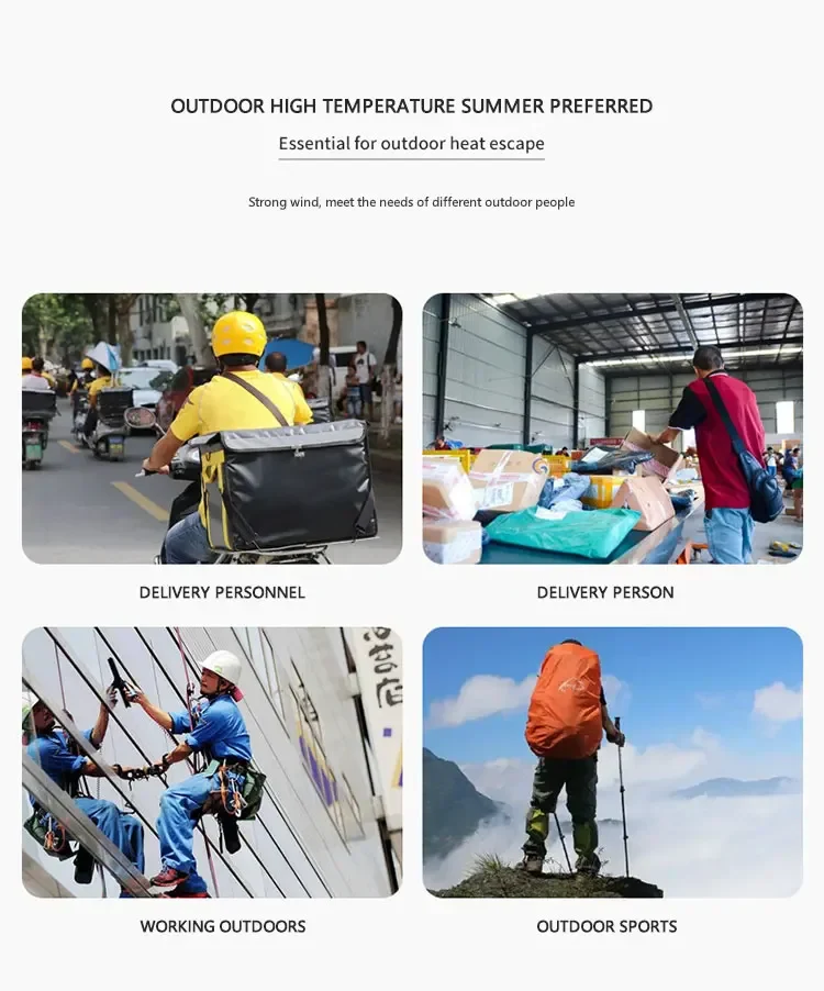 Summer Sale 45% Off🔥 2025 Smart AI Long-lasting Battery Powerful Portable Waist Clip Fan, Wearable Hanging Neck Fan