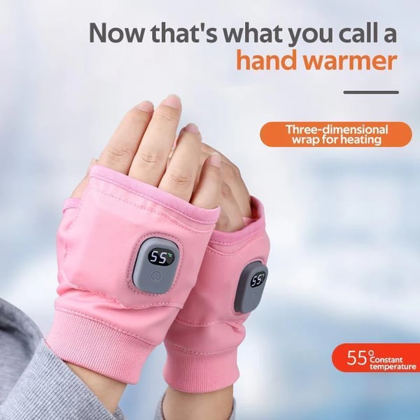 2024 Smart Thermostatic Heated Fingerless Gloves