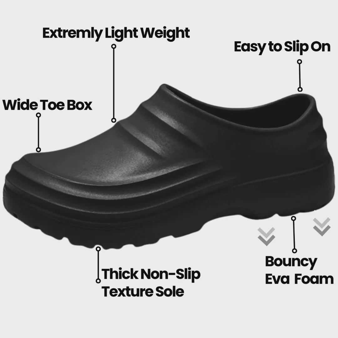 Last Day 49% Off 🔥 Women’s Orthopedic EVA Work Shoes – Slip-On, Non-Slip & Waterproof