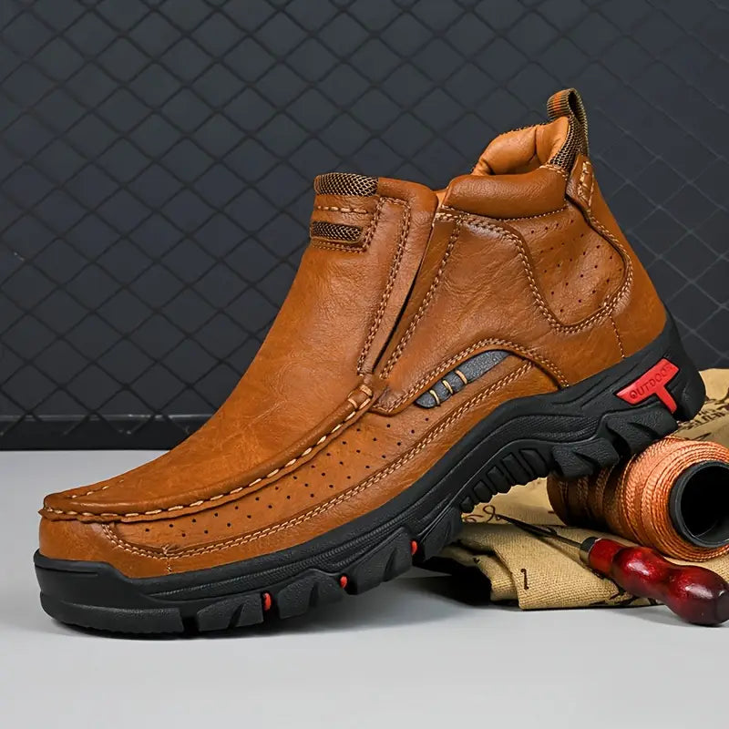 EaseStep™ Waterproof Non-Slip Ankle Boots – Soft Comfort & Orthopedic Support