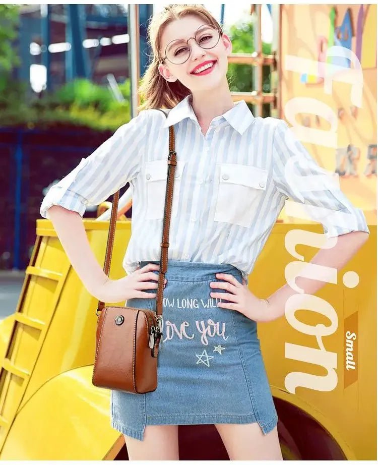 🔥NEW YEAR SALE - 50% OFF👜Premium Leather All-in-one Crossbody Phone Bag - Beelovy