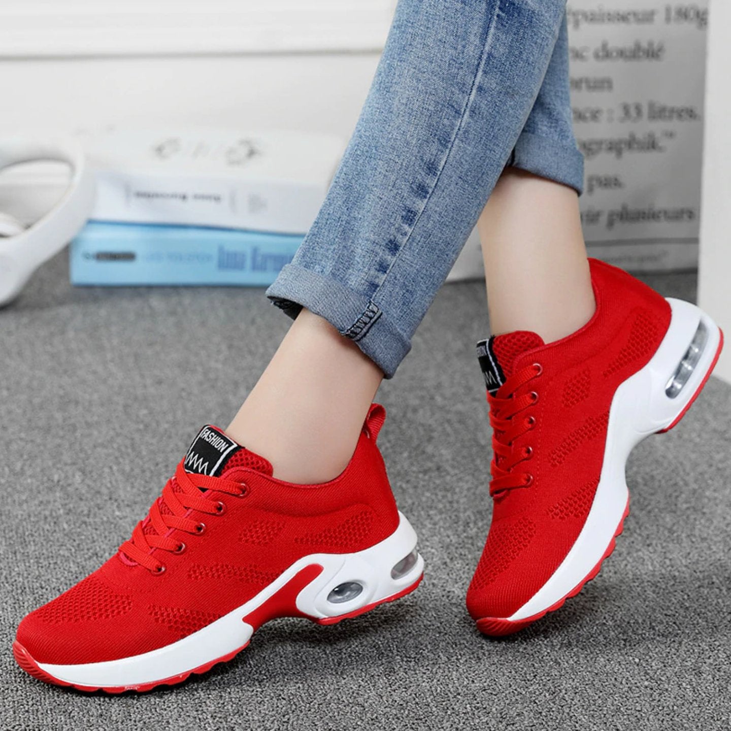 Women Orthopedic Corrector Lightweight Running Breathable Sneakers - Beelovy